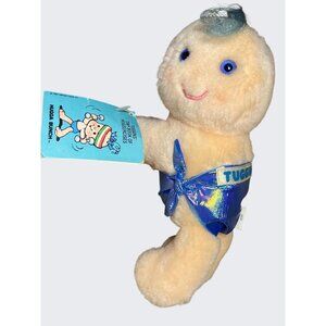 Tuggins Hugga Bunch Plush Doll With Blue Outfit By Hallmark 1984 Vintage Collect